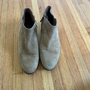 Sam Edelman Tan Suede Ankle Boots